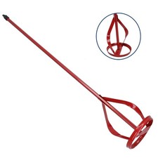 Mélangeur à palettes 600 mm x 100 mm pour mélange peinture plâtre ciment...