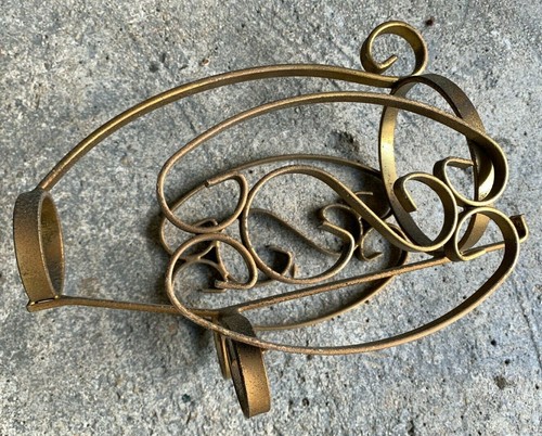 Porte bouteille fer forgé - porte, en