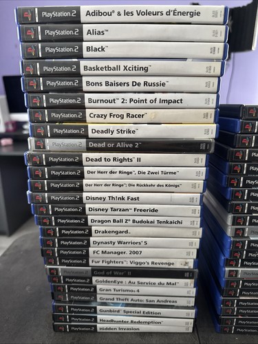 Gros lot jeux ps2 - lot,