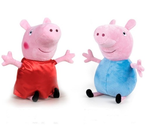 Peluche peppa wutz gorge - peluche, et