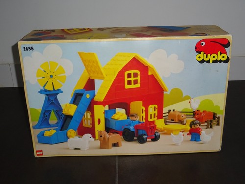 Boite vintage lego duplo - boite, set