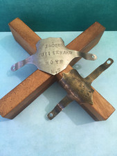 2X Anciennes Plaques de