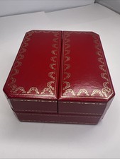 Authentic Vintage 537 Cartier Box 1990's w/ Hang Tag