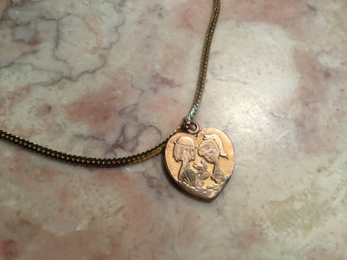 Collier amoureux peynet - amoureux,