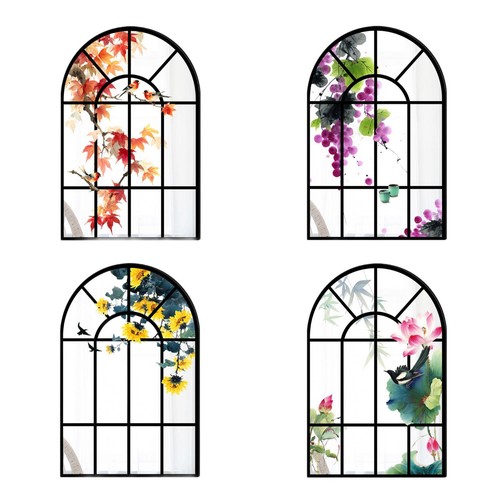 Miroir mural décoratif - , en