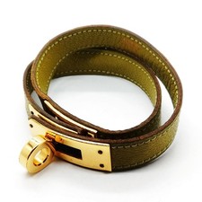 Hermes Bracelet  Greens Gold squareB 2871317