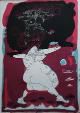 Tono Zancanaro Lithographie Le