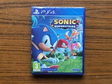SONIC SUPERSTARS - SEGA sur Playstation 4 PS4 - JEUX NEUF SOUS BLISTER - PAL FR