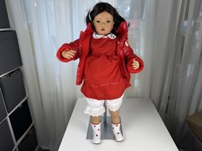 Poupée d'artiste Inge Tenbusch poupée en porcelaine 82 cm. Excellent état.