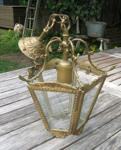 Ancienne lanterne lustre - ancienne,