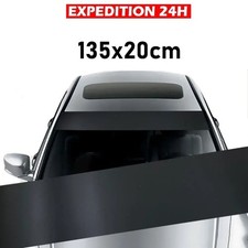 Bande Pare soleil Noir Mat