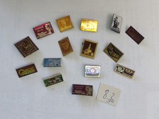 Rare lot de 15 épingles insignes métal verre Union soviétique icône URSS
