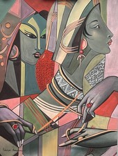 Tableau orientaliste moderne