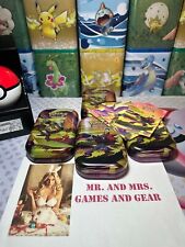 Shrouded Fable Empty Tins Lot Of 4 With Art & Stickers