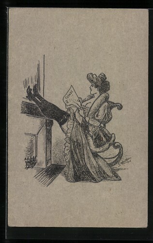 Carte postale artiste - carte,