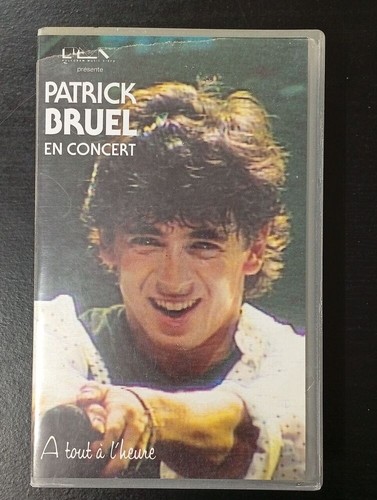 Vhs patrick bruel concert - bruel,