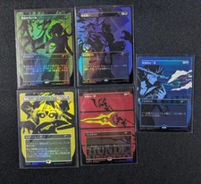 MTG Magic the Gathering Cowboy Bebop Promo Complete 5 set