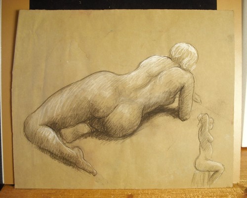 Dessin anonyme jeune - anonyme,