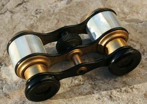 Antique theatre binocular with - binocular,