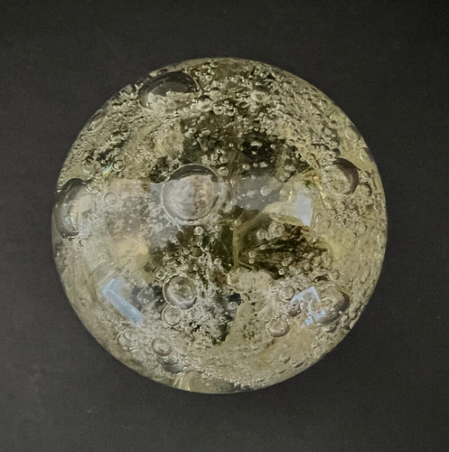 Verre soufflé tres jolie - verre,