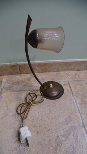 Lampe bureau notaire art deco - lampe,