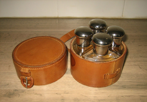 Ancien coffret etui - ancien, cuir