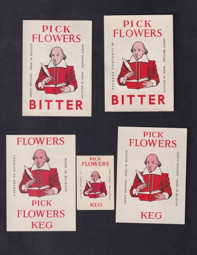 Antique match tag - 5,