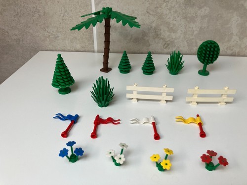 Lego 6319 accessoires arbres - accessoires,