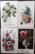 4 cards "Happy Birthday" and