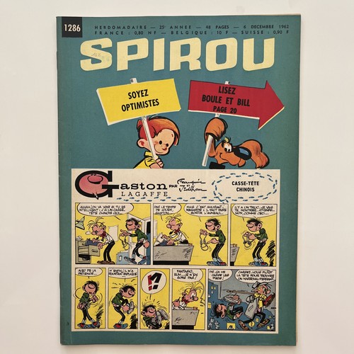Spirou hebdomadaire 1286 - -,