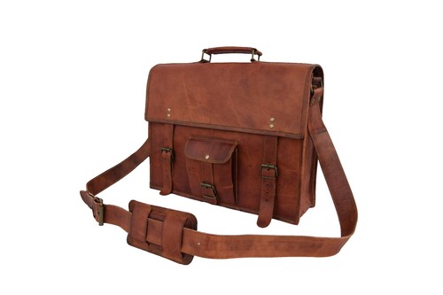Sac messager cuir - messager, en