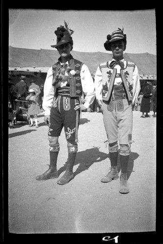 Portrait garçons costume