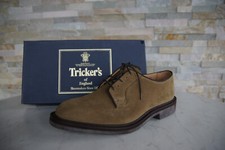 Tricker's Eu 44 Royaume-Uni 10 Chaussures à Lacets Basses Robert Stone Neuf Ehem