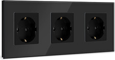 Prise Schuko 3 Prises En Verre