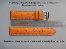 19 mm BRACELET VEAU VÉRITABLE
