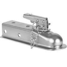 VEVOR Tête d'Attelage Remorque à Langue Droit pour Boule 50,8 mm Canal 1587,6 kg