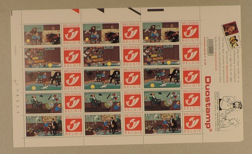 Herge tintin timbres - tintin, 7