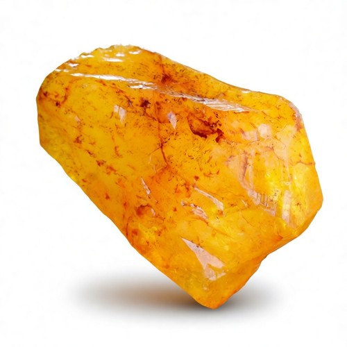Saphir jaune naturel brut 445