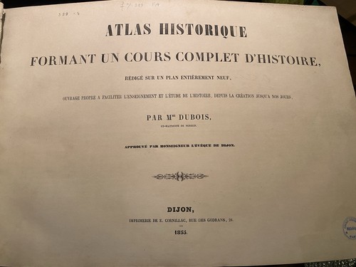 Atlas historique formant - , un