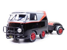 VOLKSWAGEN COMBI T1 Cool + remorque l'agence tous risques 1/18 van VW