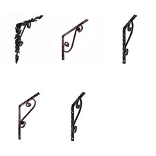 Support De Console En Fer Forgé Étagère Murale Support De Mur Antique