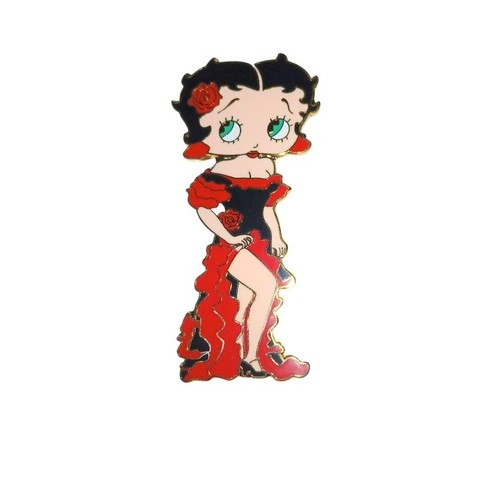 Broche betty boop robe - broche,