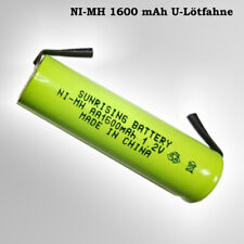 AA 1600mAh 1,2V Avec