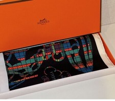 Unused w/box HERMES Petit Carre 45 BRIDES de GALA Silk Scarf Gavroche 42cm