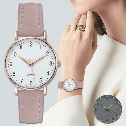 Montre chiffres rose - , et