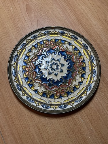 Ancien assiette murale - , en
