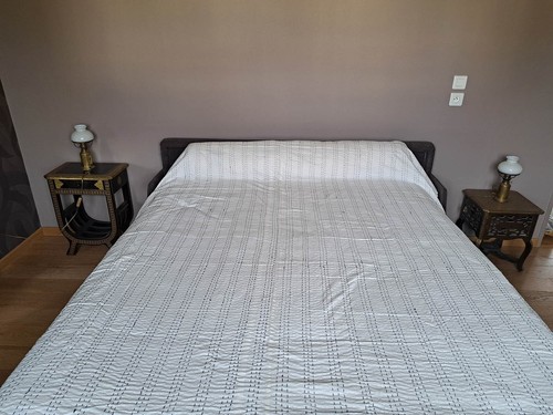 Parrure lit 100 coton - lit,