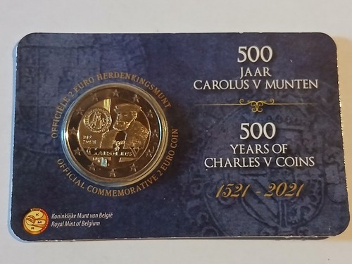 Coin card euros - coin, 2
