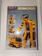 Vintage Roblock Tente Super Transferable Incomplete 187 Pieces! Persus 0790
