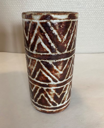 Charmant vase rouleau - vase, olivier